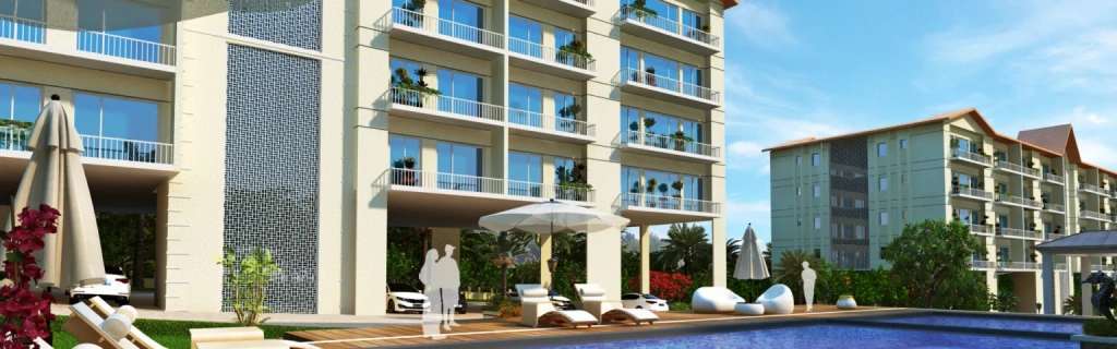 Luxury apartment for sale in candolim with gym 