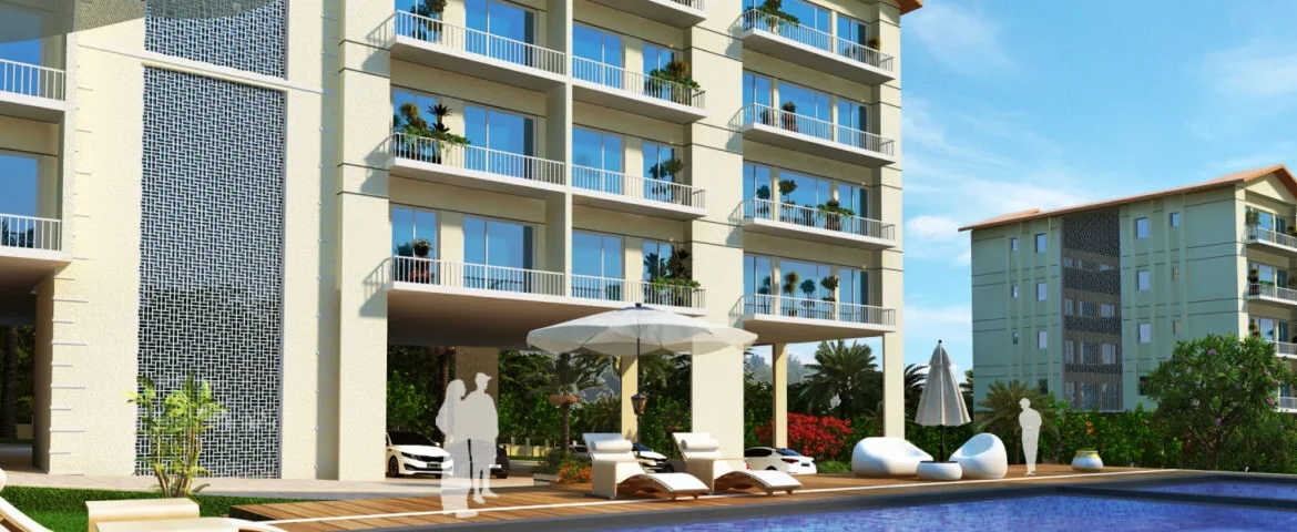 Luxury apartment for sale in candolim with gym