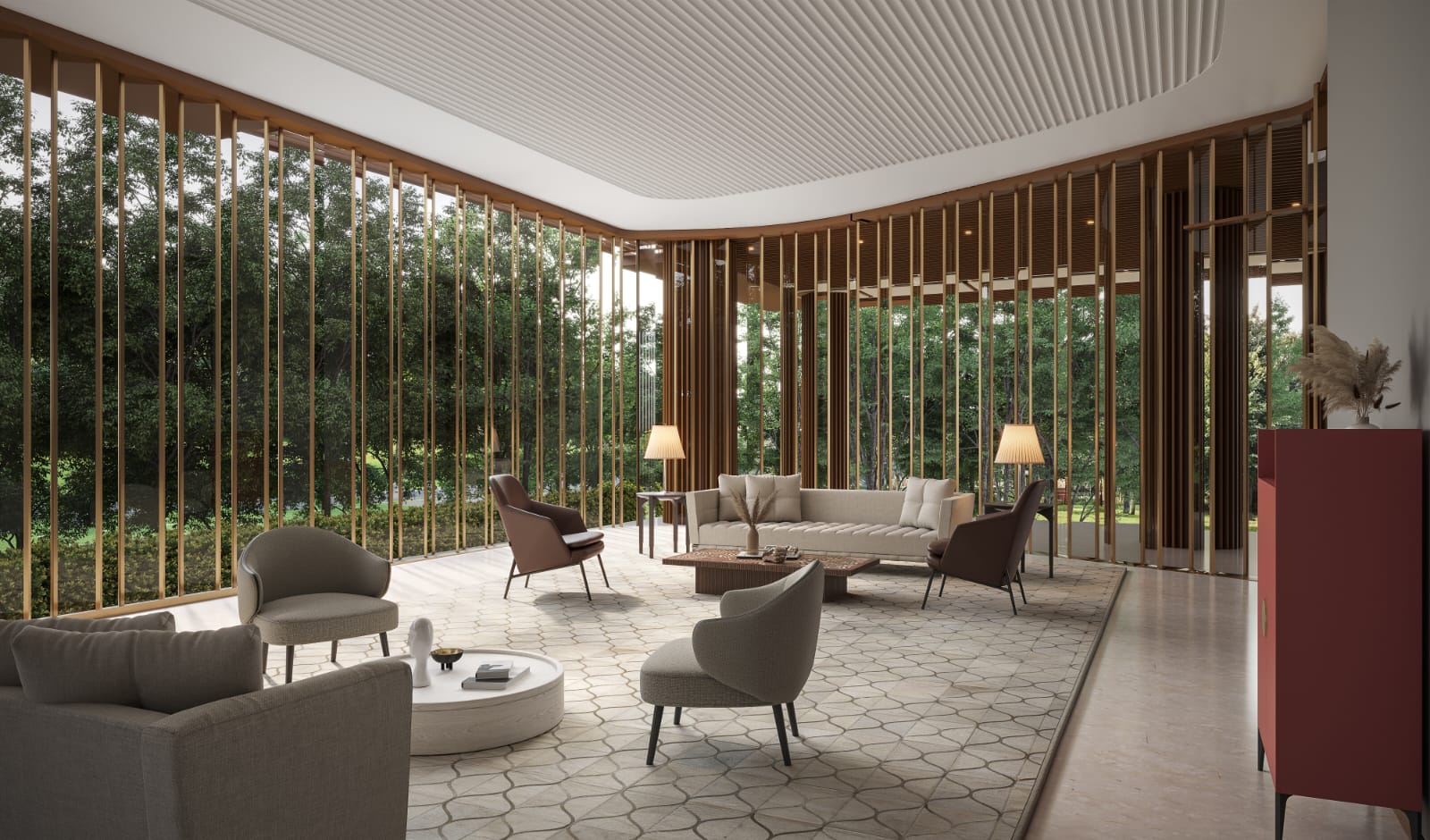 Lobby: Penthouse Trident Residences