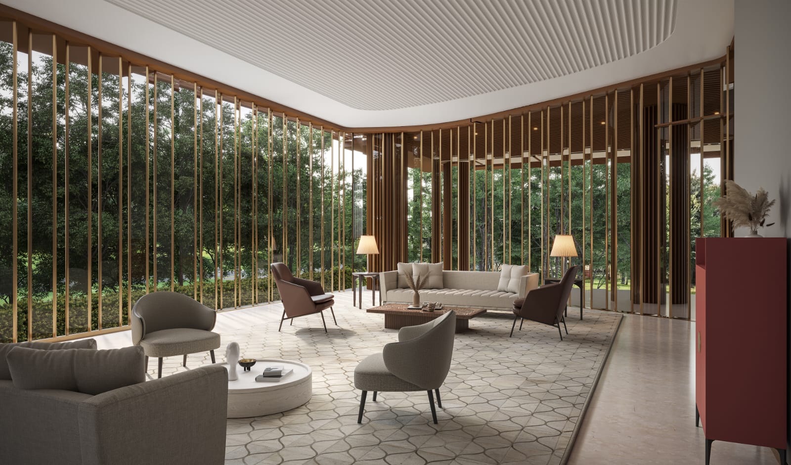 Lobby: Penthouse Trident Residences