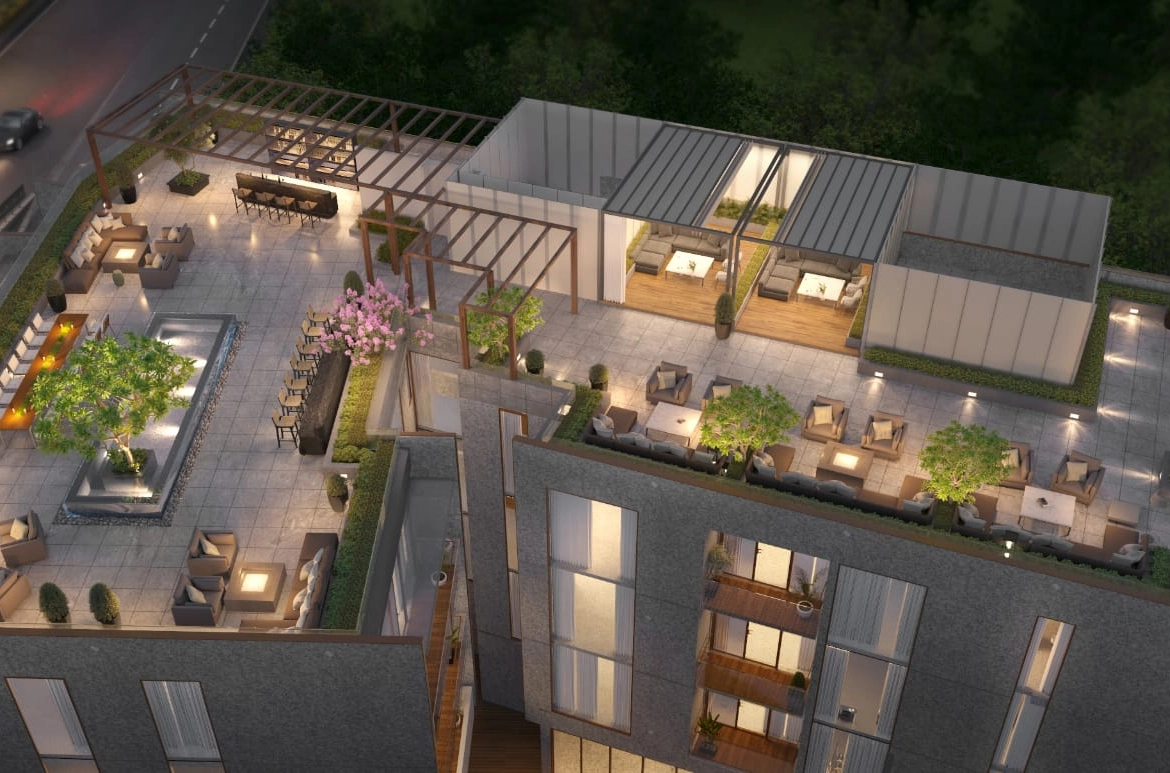 Terrrace: Penthouse Trident Residences