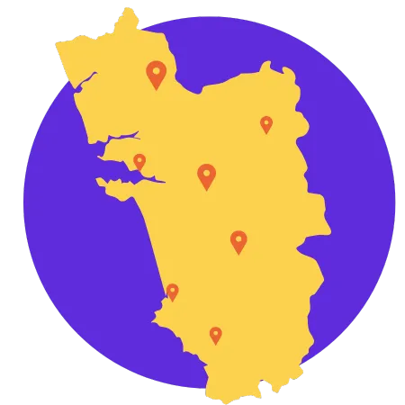 Goa Property Locations